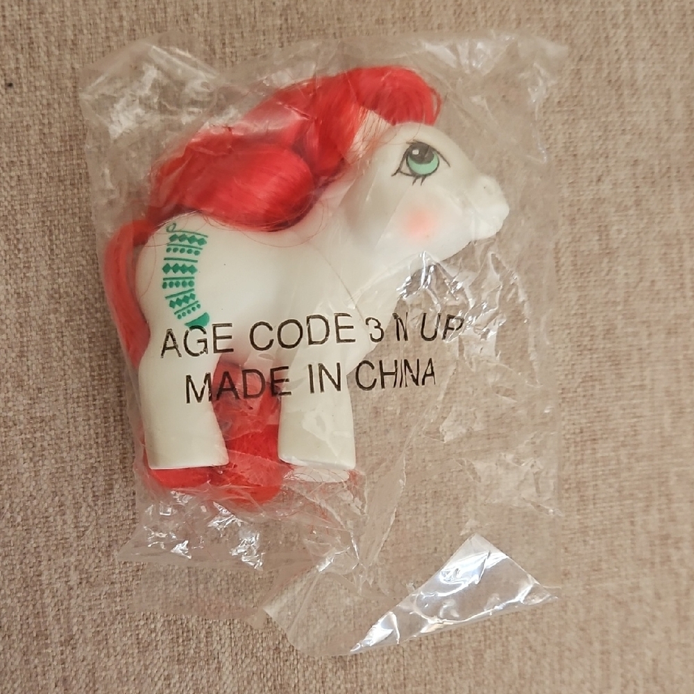 ❤️💚❤️💚NEW KELLOGG'S CHRISTMAS PROMO MY LITTLE PONY G1 BABY STOCKINGS💚❤️💚❤️